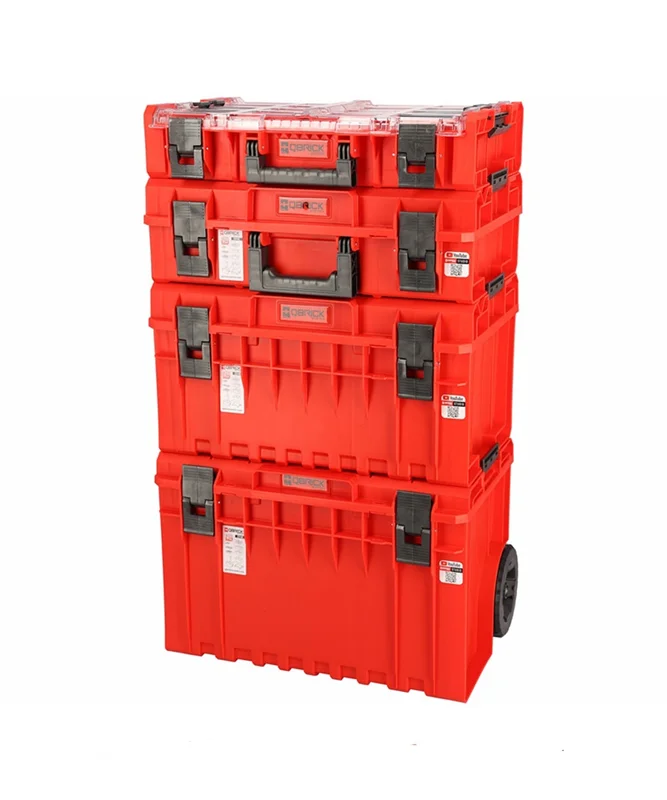 جعبه ابزار کیوبریک مدل  qbrick system one ultra hd red 4 set