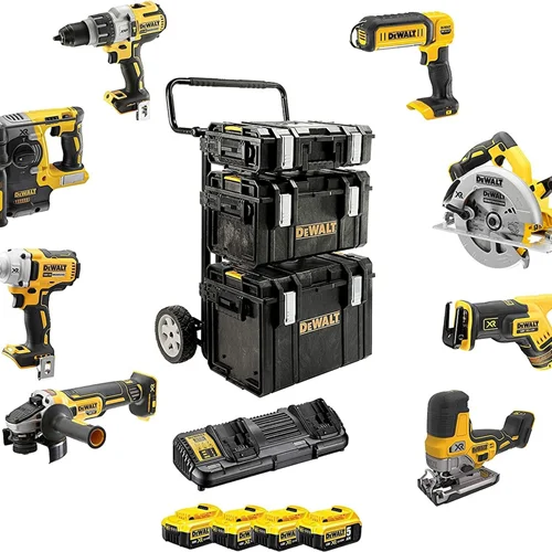 کیت 8 عددی ابزار براشلس دیوالت مدل dck856p4