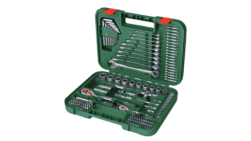 ست 132 عددی اچار و بکس بوش مدل 1600A02Z9B