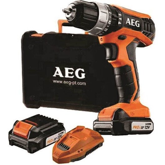 دریل شارژی چکشی 12 ولت لیتیومی آاگ مدل BSB12G3LI-202C 25