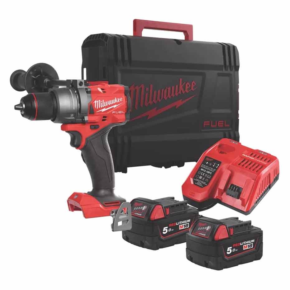 دریل پیچ گوشتی چکشی میلواکی مدلM18FDD3-502X