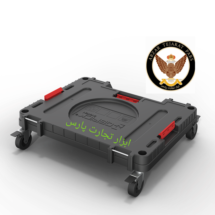 کیوبریک چهار چرخ ورکشاپ مشکی مدل QS ONE PLATFORM TRANSPORTOWA 2.0 WORKSHOP