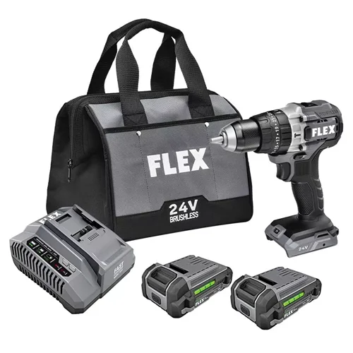 دریل شارژی 24 ولت براشلس فلکس سفارش آمریکا FLEX
