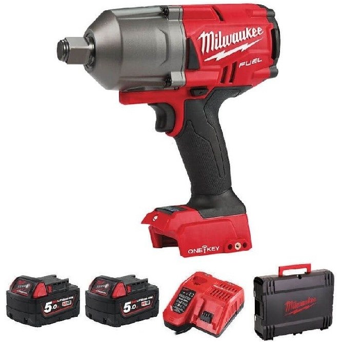 آچار بکس3/4 اینچ 18ولت شارژی میلواکی مدل M18ONEFHIWF34-502X