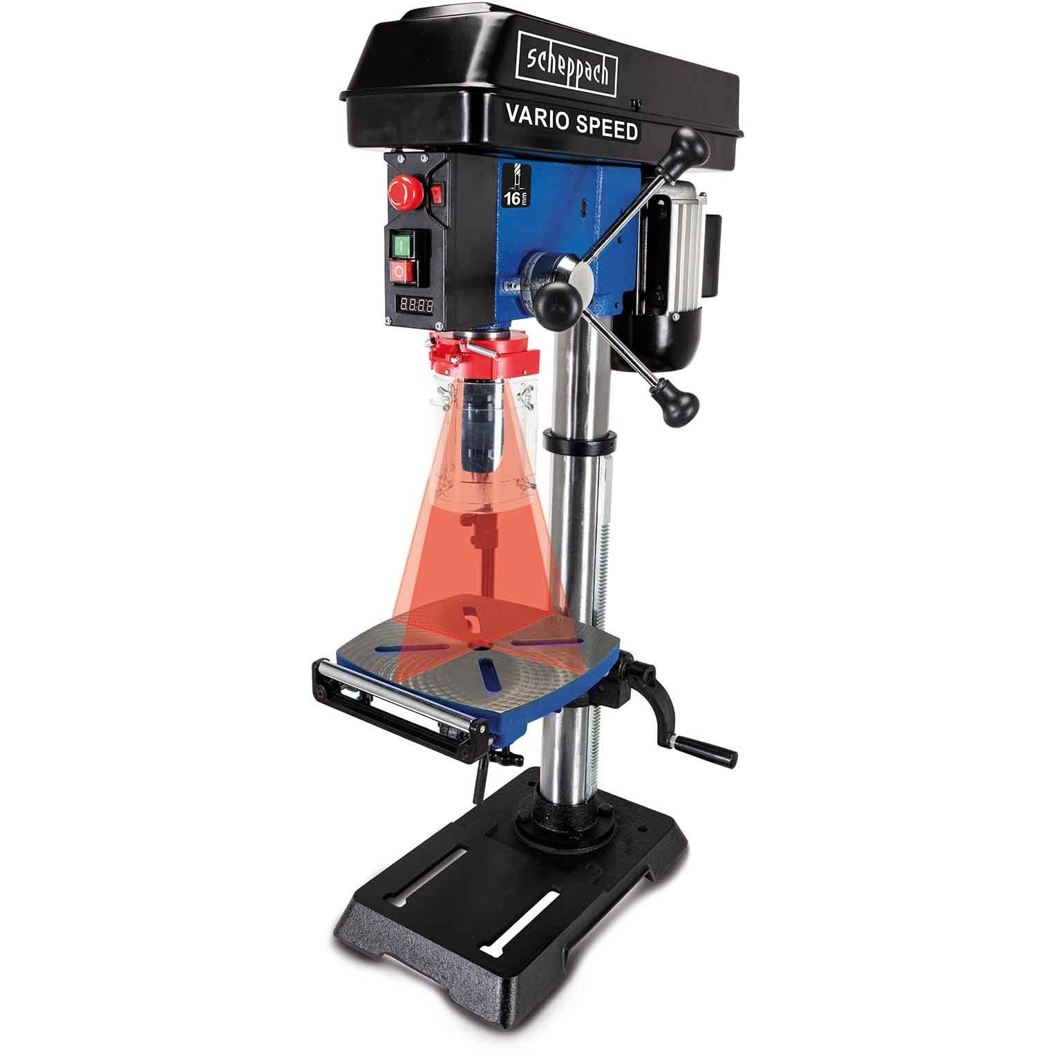 دریل ستونی 16 میلی متری 550 وات دیجیتال شپخ مدل DP 18 VARIO